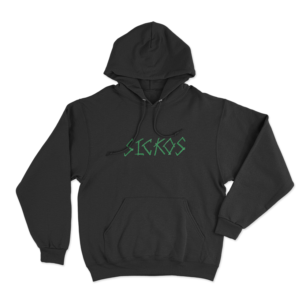 Sickos Logo Unisex Hoodie Black Sickos Logo Unisex Hoodie Black