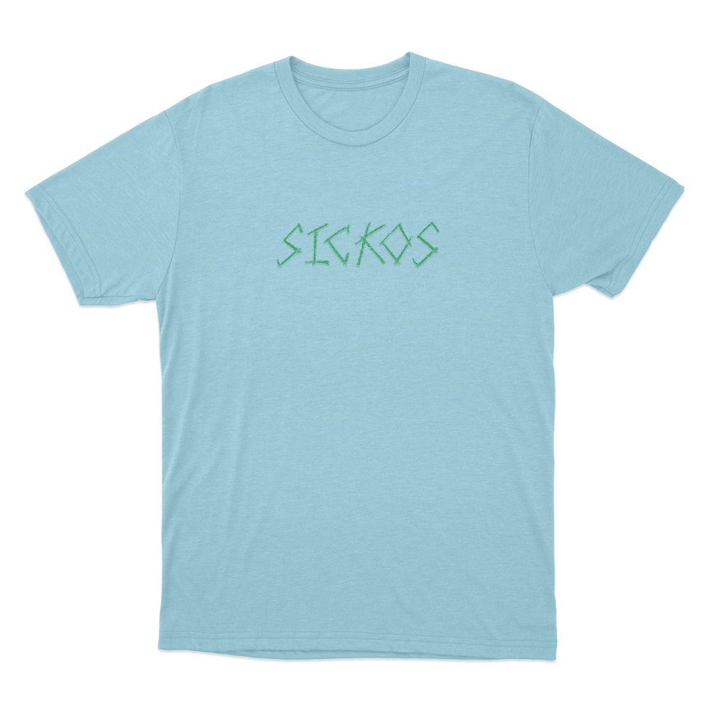 Sickos Logo Unisex T Shirt Sky Blue Sickos Logo Unisex T Shirt Sky Blue