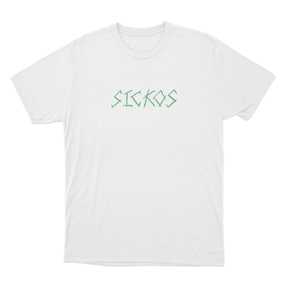 Sickos Logo Unisex T Shirt White Sickos Logo Unisex T Shirt White